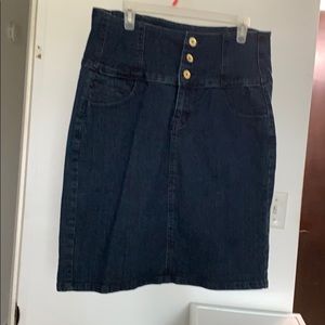 Denim mini Skirt